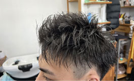 メンズカット画像